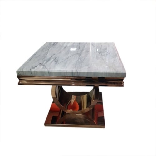 Bronze  Mable Top Table
