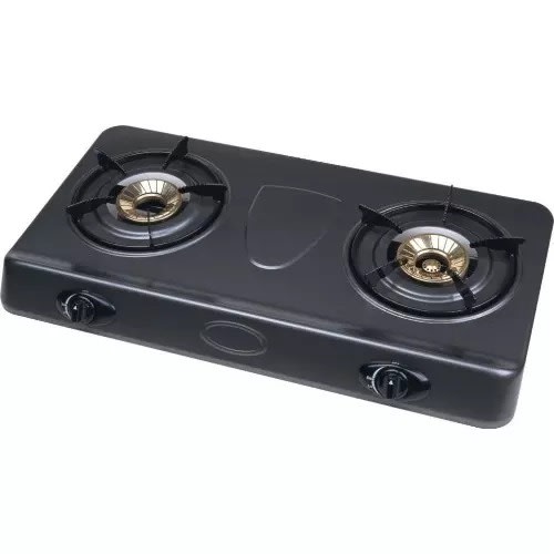 2 Burner Table Gas - Black