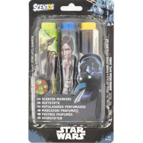 3 Pieces Scented Tip Markers - Star Wars