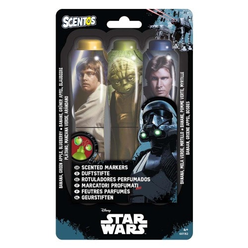 3 Pieces Scented Tip Markers - Star Wars