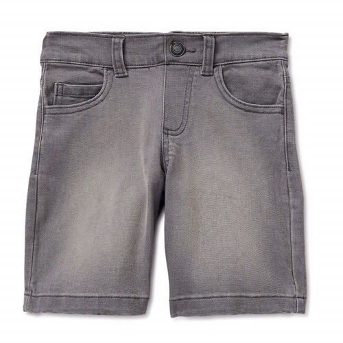 365 Kids Little Boys Denim Jeans Shorts – Grey