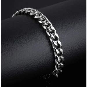 Men Bracelet - Silver