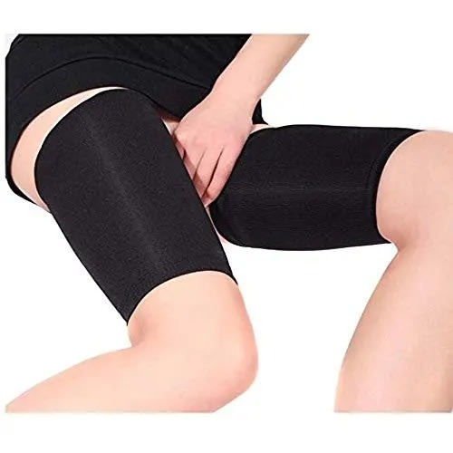 Compression For Weight Loss - Fat Thigh Shaper - Black