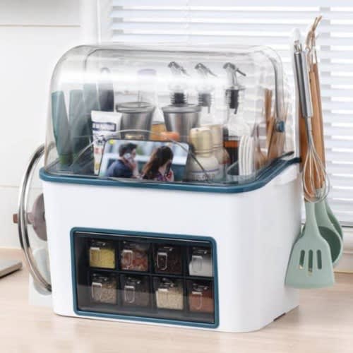 Multifunctional Spice Rack Countertop Kitchen Organizers