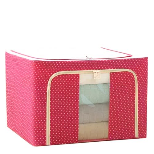 Oxford Cloth Steel Frame Storage Box - 24L