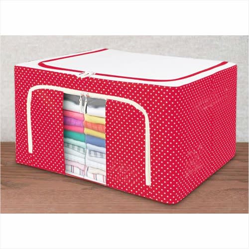 Oxford Cloth Steel Frame Storage Box - 24L