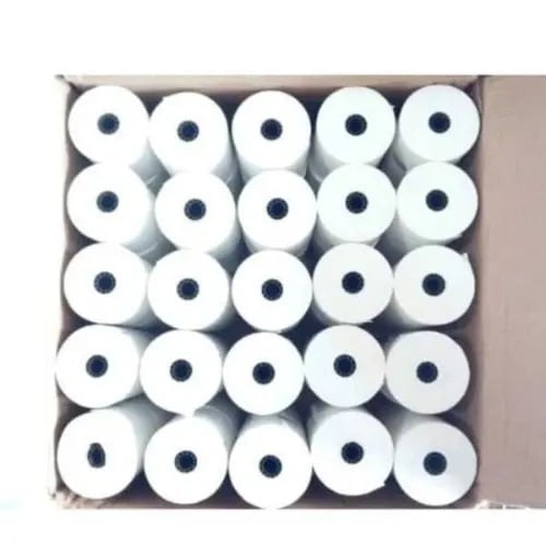 Thermal Pos Paper Rolls - 57 X 38mm - 100 Pieces/rolls- Pure White