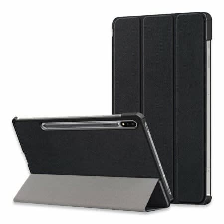 Leather-style Case With S Pen Holder For Samsung Galaxy Tab S8 Plus /x800