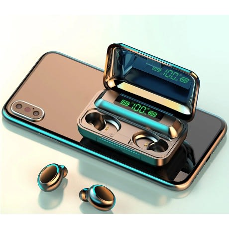 Air F9 Pro Bluetooth Earbuds.