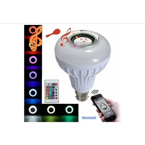 Led Bulb Music Speaker - 12W