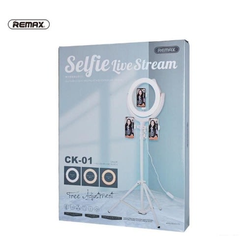 Ck-01 Selfie Live Stream - Three Holder - White