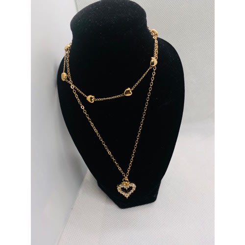 Layered Necklace- Gold