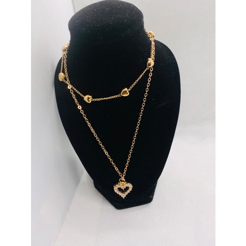 Layered Necklace- Gold