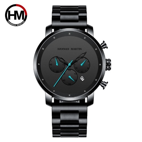 Chronograph Waterproof Male Watch - Blue