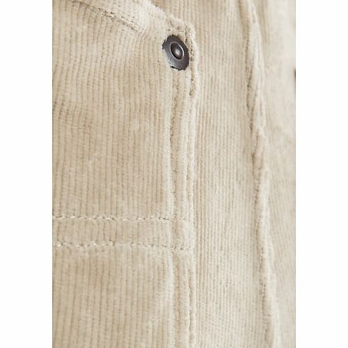 Stretch Leggings Corduroy Trousers Pants - Beige