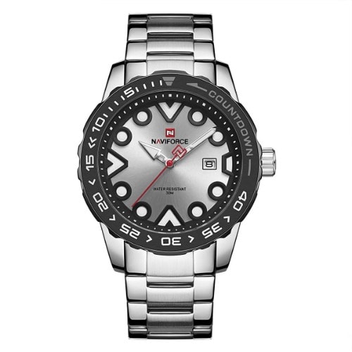 Stainless Steel Men's Wrist Watch