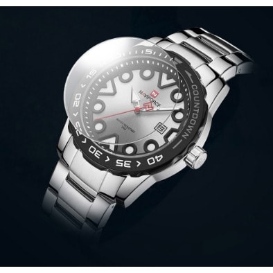 Stainless Steel Men's Wrist Watch