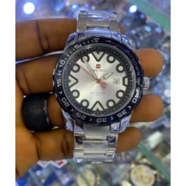 Stainless Steel Men's Wrist Watch