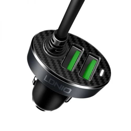 4 USB Port 5.1a Front And Back Car Charger C502