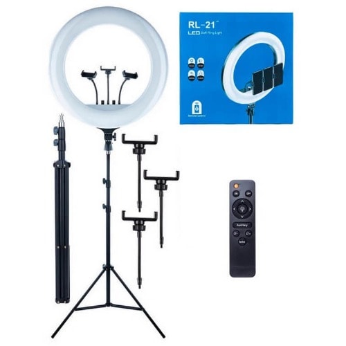 21 Inches Ring Light – 54cm Led Soft Ring Light With Tripod And Remote Kits
