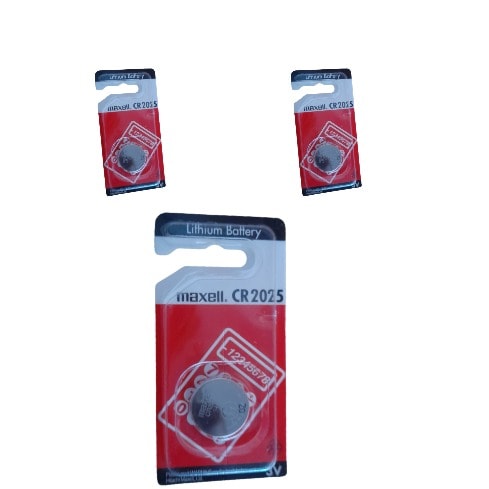 Car Remote Control Battery -Cr 2025 -  220mAh - 3 Pieces