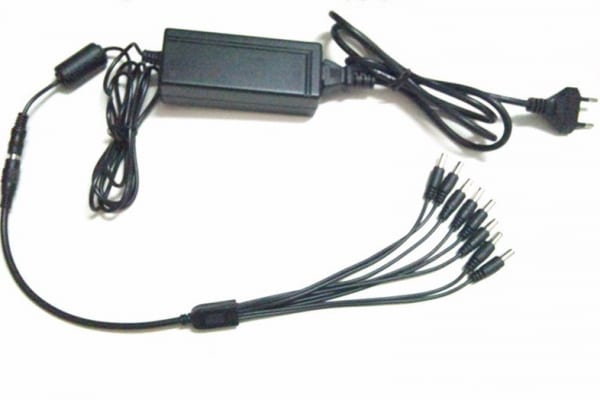 8 Way CCTV Camera Power Adapter Supply Splitter