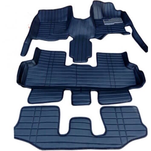 5d Leather Foot Mat For Toyota Sienna 2005-2008 Model