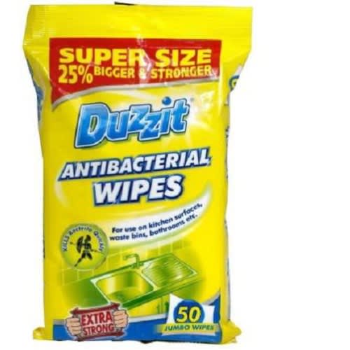 Antibacterial Wipes - 50 Wipes