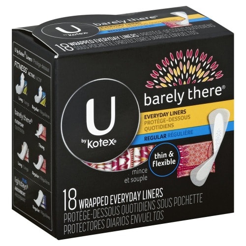 Barely There Everyday Wrapped Liners -  18 Count