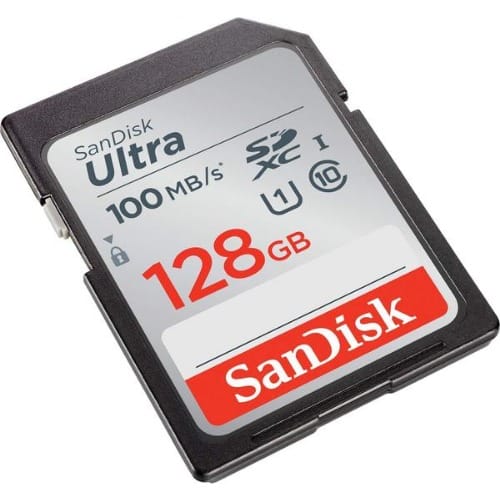 128gb Ultra Sdxc Memory Card For Camera - 100mb/s