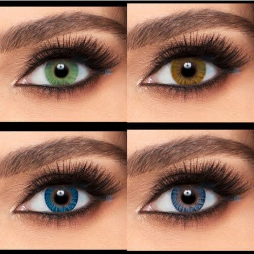 Contact Lens - Green, Pure Hazel, True Sapphire & Blue