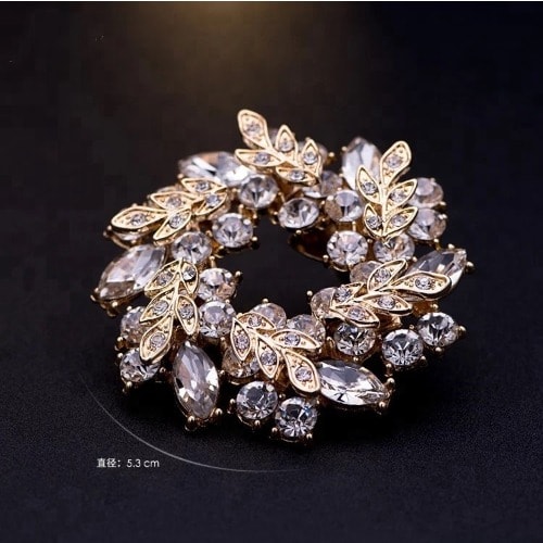 2 Pieces Of Rhinestone Shoe Clips