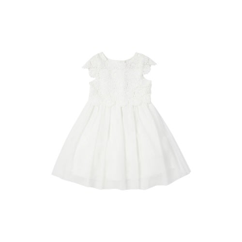 Toddler's Dress-White