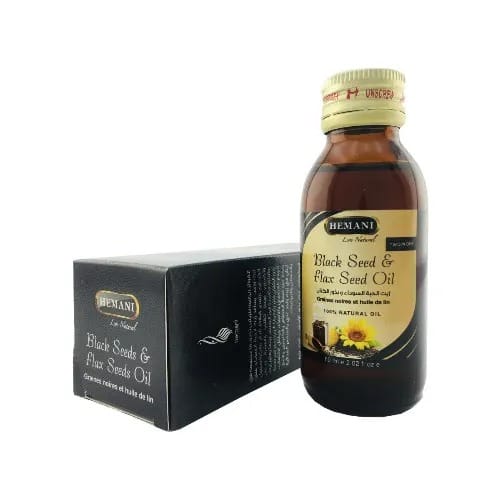 Black Seeds And Flax Seeds Oil - 125ml