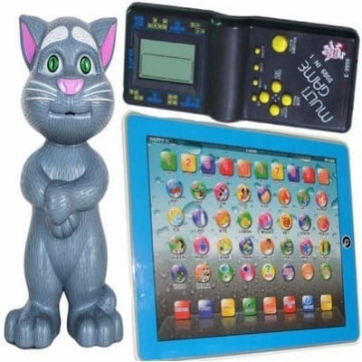 Talking Tom + Educational Pad + Brick Game