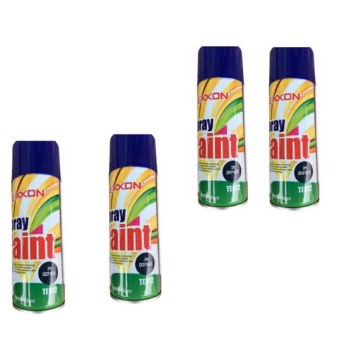 Texxon Deep Blue Spray Paint - 4pcs