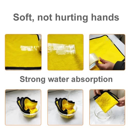 Car And Home Wash Microfiber Cleaning Towel - 40cm X 40cm