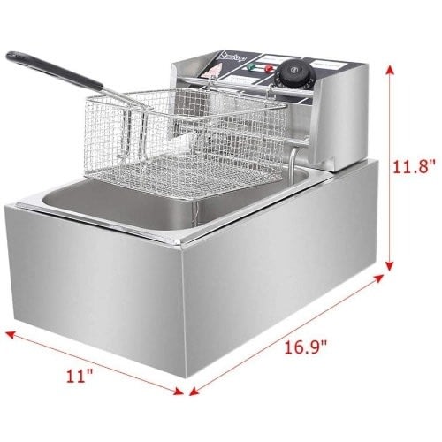 Electric Deep Fryer 6 Litre, 2500w