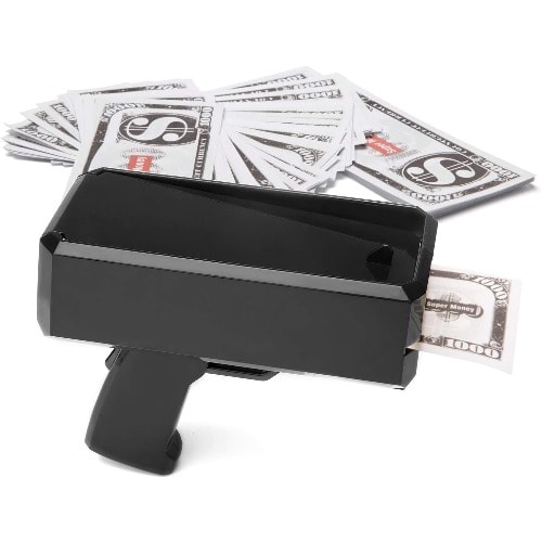 Unbranded Money Gun Spraying Machine - Black