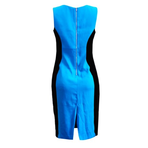 Ladies Simple Dress - Blue