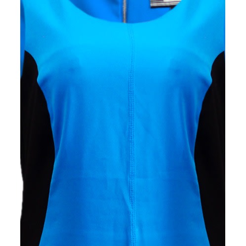 Ladies Simple Dress - Blue