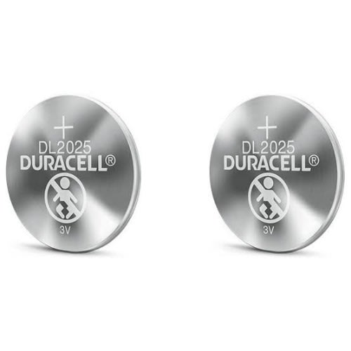 3v Lithium 2025 Dl/cr Coin Batteries - 2pcs