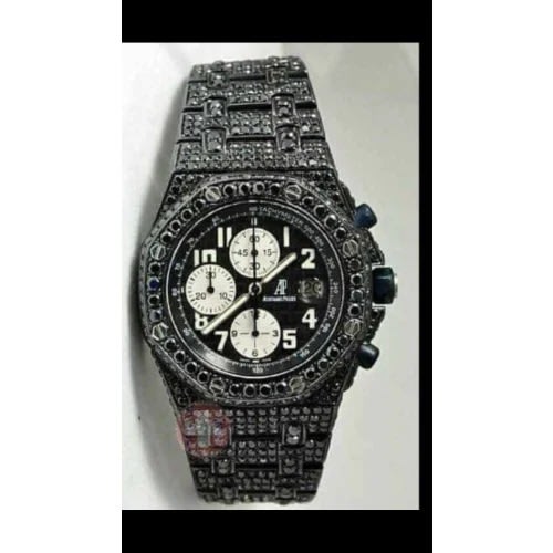 Black Chain Wrist Watch