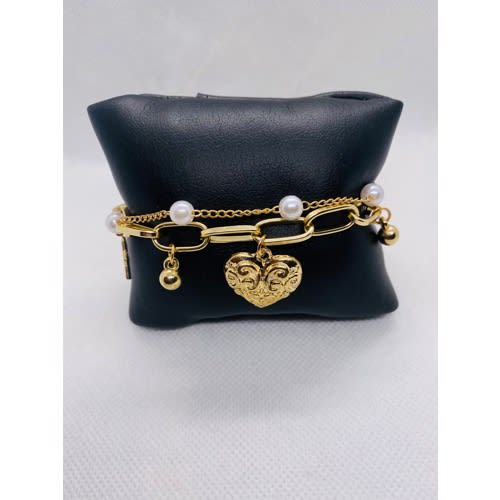 Layered Bracelet- Gold