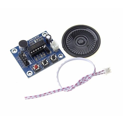 ISD1820 Sound Recording Module Loudspeaker & Microphone -Arduino Compatible