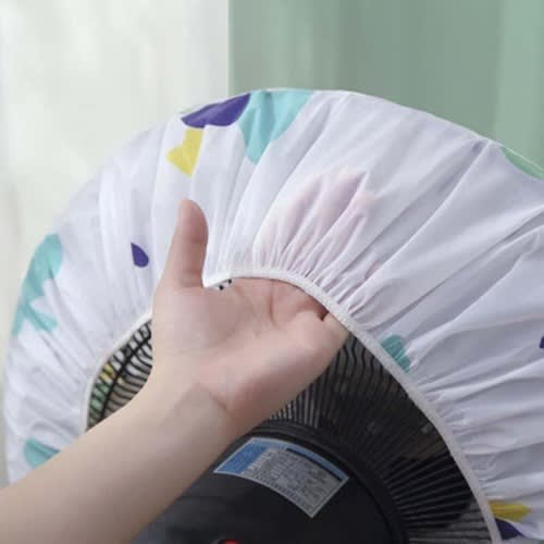 Dustproof Mesh Fan Storage  Dampproof Cover