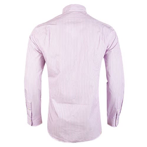 Cotton Stretch Stipe Slim-fit Shirt
