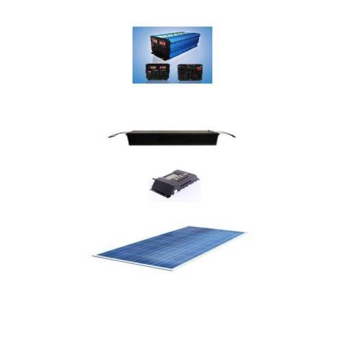 2000watts 12V Modified Sine Wave Complete Solar Kit