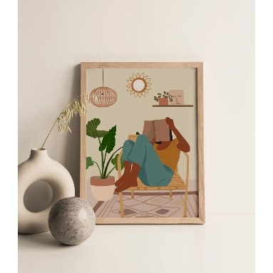 Female Art Frame