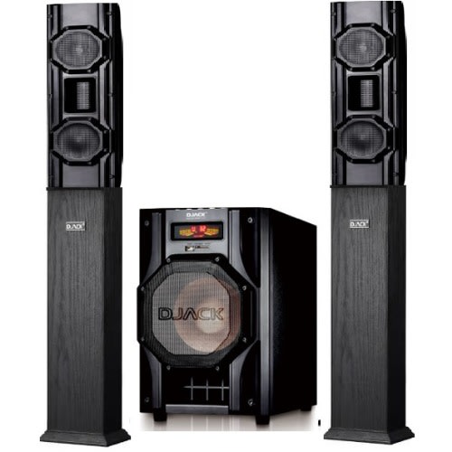 2.1ch Heavy Duty Powerful Speaker Dj-x2